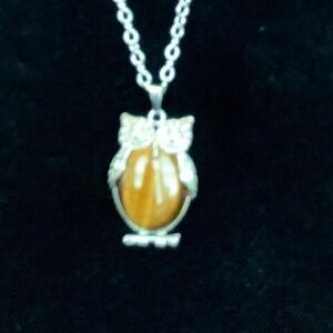 Owl Necklace 11”